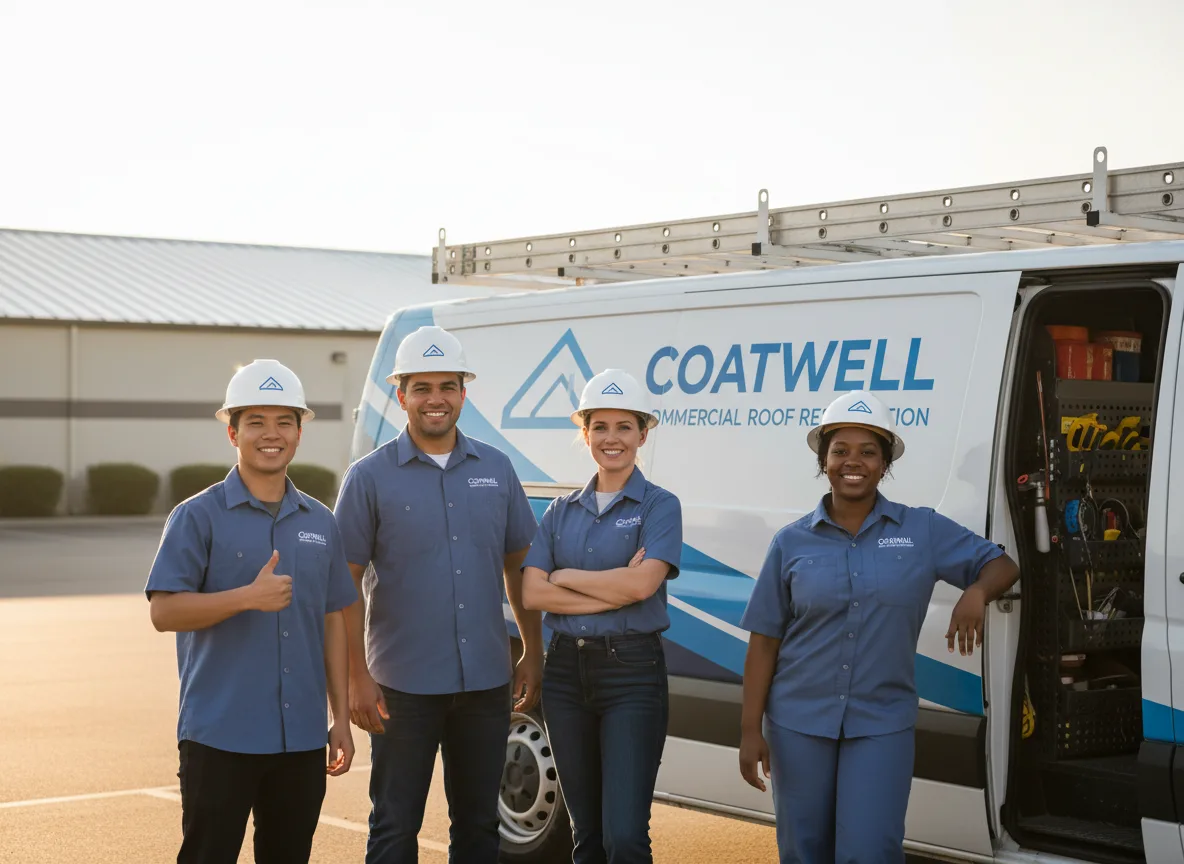 Commercial roof coating company in Mclean, NE